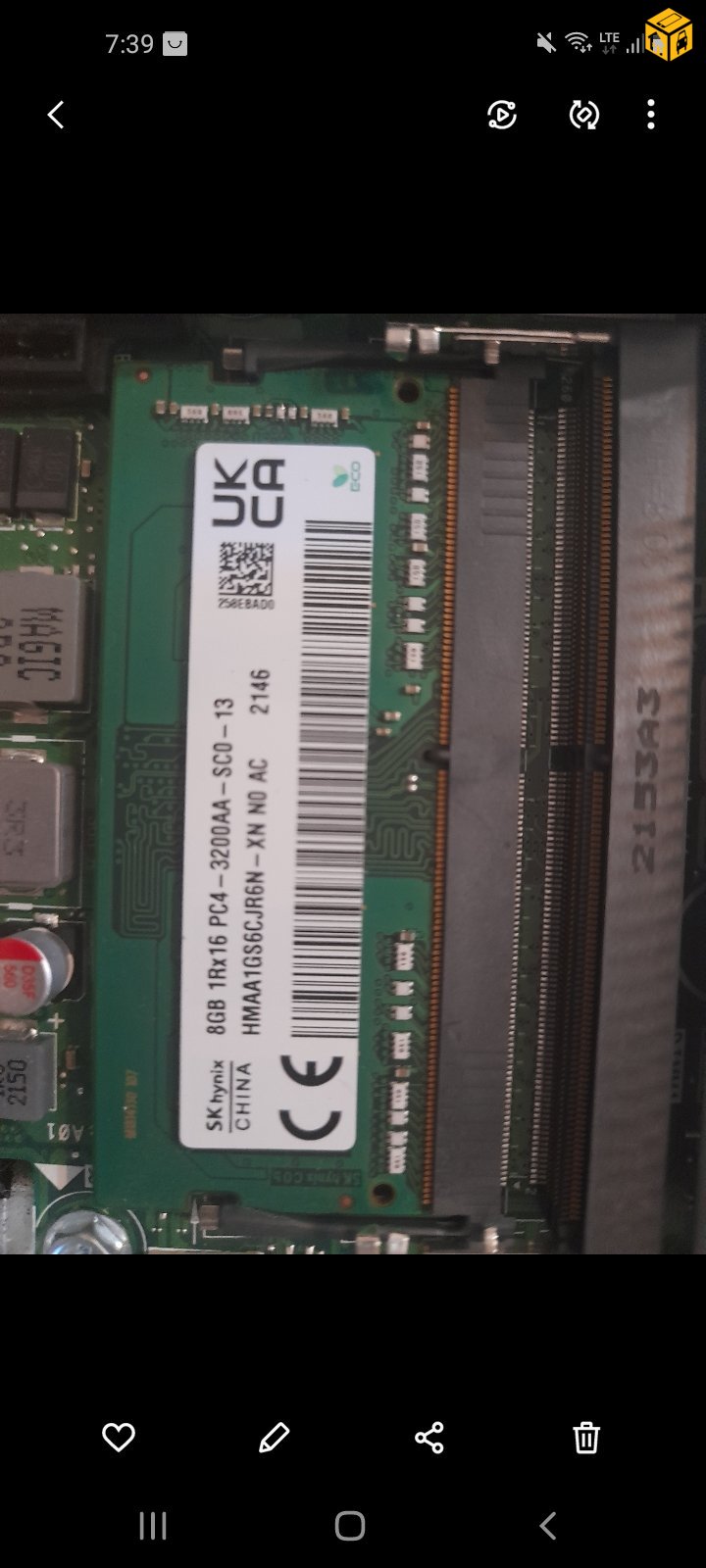 DDR 4GB RAM зарна...